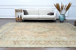 Oriental Vintage Persian Area Rug - Thumbnail