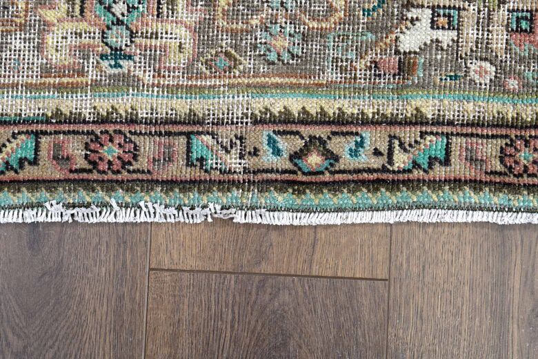 Original Pink Vintage Persian Area Rug