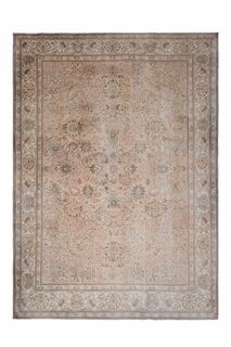 Persian 9x13 Wool Floral Rug - Thumbnail