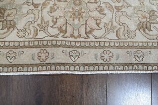 Persian 9x13 Wool Floral Rug - Thumbnail