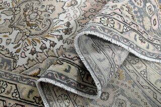 Oushak Hand-Knotted 9x13 Wool Persian Rug - Thumbnail