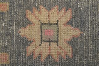 Vintage Oushak Runner Rug - Thumbnail