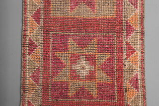 Vintage Turkish Runner Rug - Thumbnail