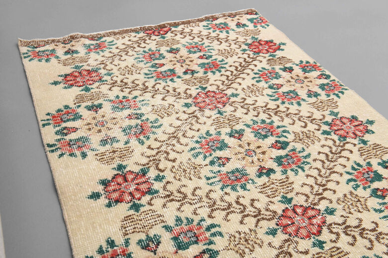 Vintage Bath Decor Carpet