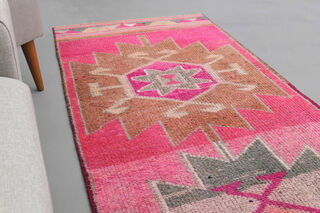 Oushak Vintage Runner Rug - Thumbnail