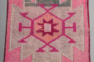 Oushak Vintage Runner Rug - Thumbnail