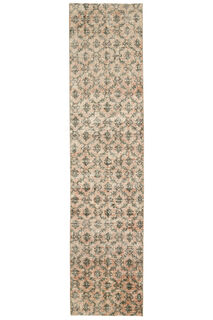 Damask - Vintage Runner Rug - Thumbnail