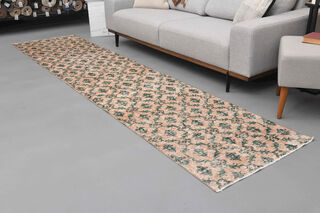 Damask - Vintage Runner Rug - Thumbnail