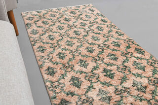 Damask - Vintage Runner Rug - Thumbnail