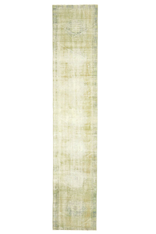 Sage - Vintage Oushak Runner Rug