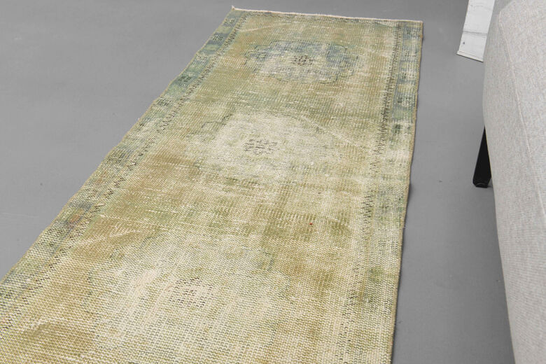 Sage - Vintage Oushak Runner Rug