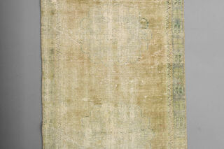 Sage - Vintage Oushak Runner Rug - Thumbnail