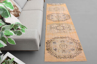 Oushak Runner Rug - Thumbnail