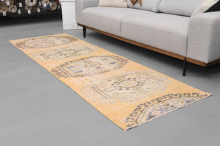 Oushak Runner Rug - Thumbnail