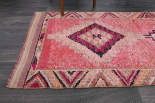 3x10 feet Vintage Turkish Runner Rug - Thumbnail