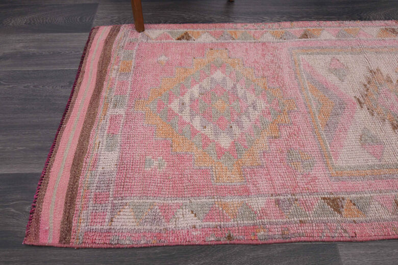 Vintage Oushak Runner Rug