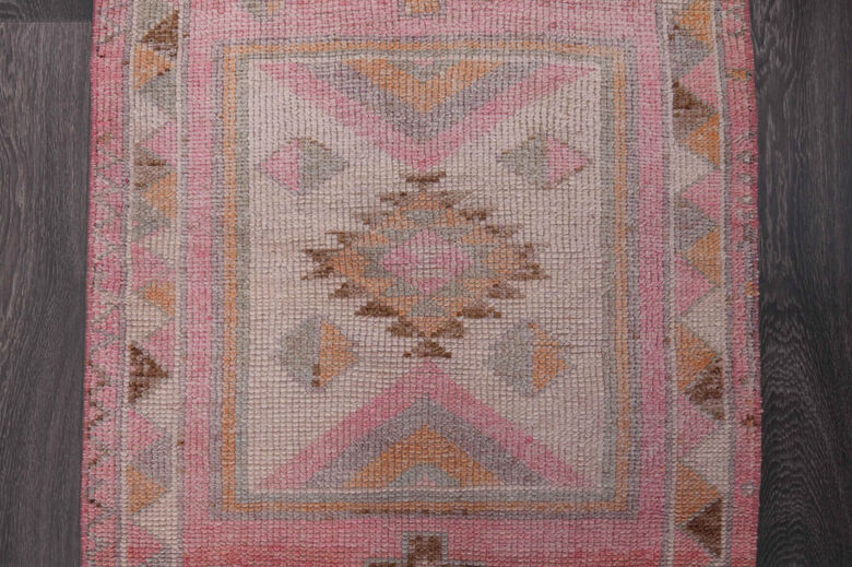 Vintage Oushak Runner Rug