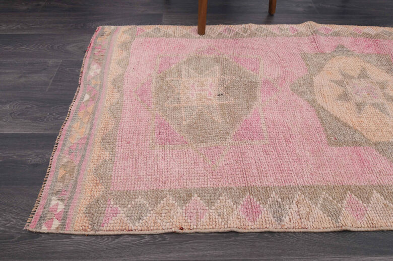 3x12 Vintage Turkish Runner Rug