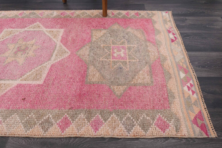 3x12 Vintage Turkish Runner Rug