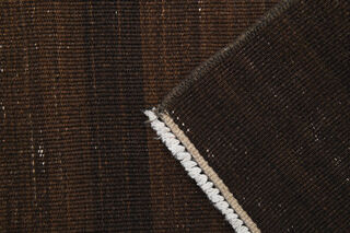 Brown Kilim Narrow Runner Carpet - Thumbnail