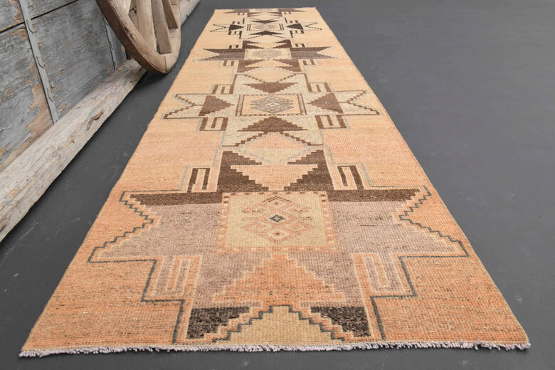 Oushak Hallway Runner Rug