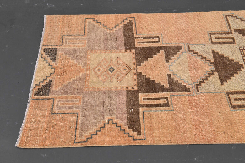 Oushak Hallway Runner Rug