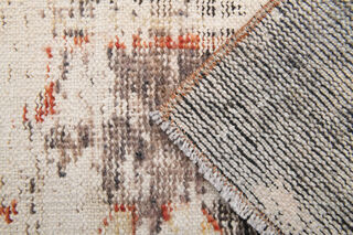 Distressed Oushak Runner Rug - Thumbnail