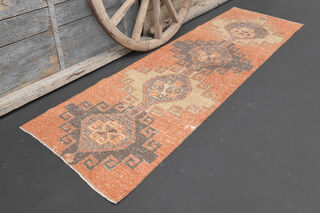 Oushak Runner Rug - Thumbnail