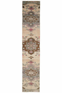 Authentic Long Vintage Runner Rug - Thumbnail