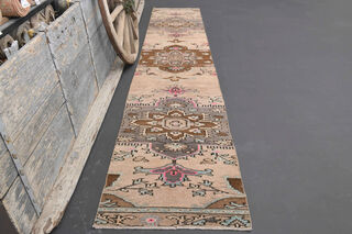 Authentic Long Vintage Runner Rug - Thumbnail