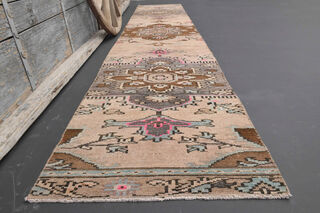 Authentic Long Vintage Runner Rug - Thumbnail