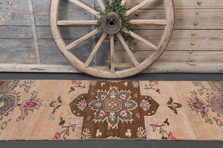 Authentic Long Vintage Runner Rug - Thumbnail