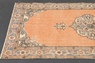 Vintage Oushak Runner Rug - Thumbnail