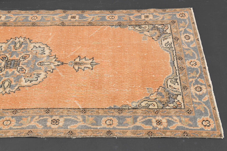 Vintage Oushak Runner Rug