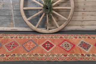 Handmade Wool Runner Rug - Thumbnail