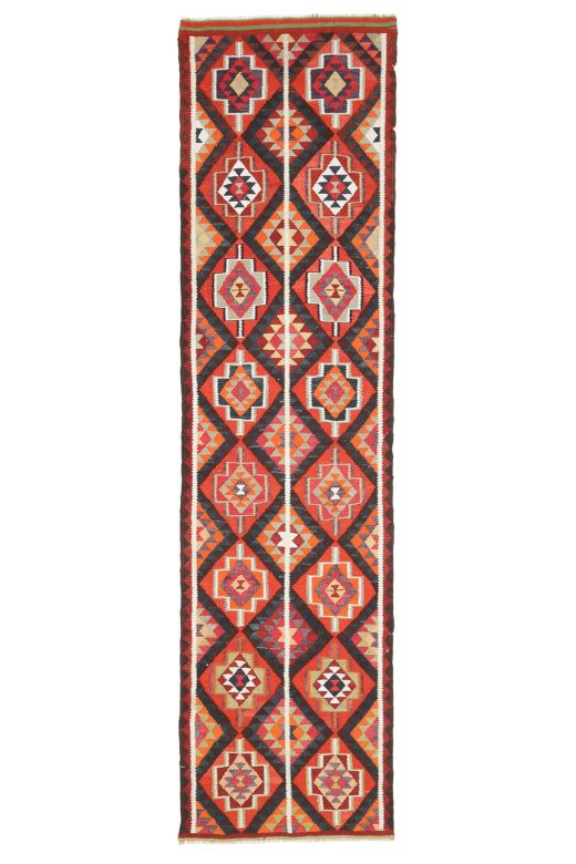 Flatweave Turkish Runner Rug