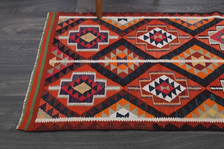 Flatweave Turkish Runner Rug