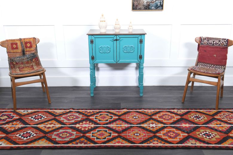 Flatweave Turkish Runner Rug