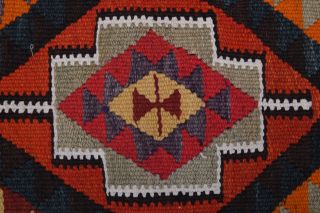 Flatweave Turkish Runner Rug - Thumbnail