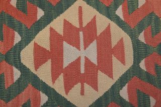 Pastel Colored Vintage Kilim Rug - Thumbnail