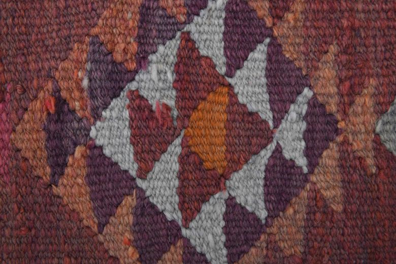 Dark Purple - Hand-Knotted Runner Rug