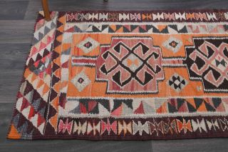 Aspendos - Hand-Knotted Vintage Runner Rug - Thumbnail