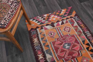 Aspendos - Hand-Knotted Vintage Runner Rug - Thumbnail