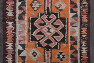 Aspendos - Hand-Knotted Vintage Runner Rug - Thumbnail