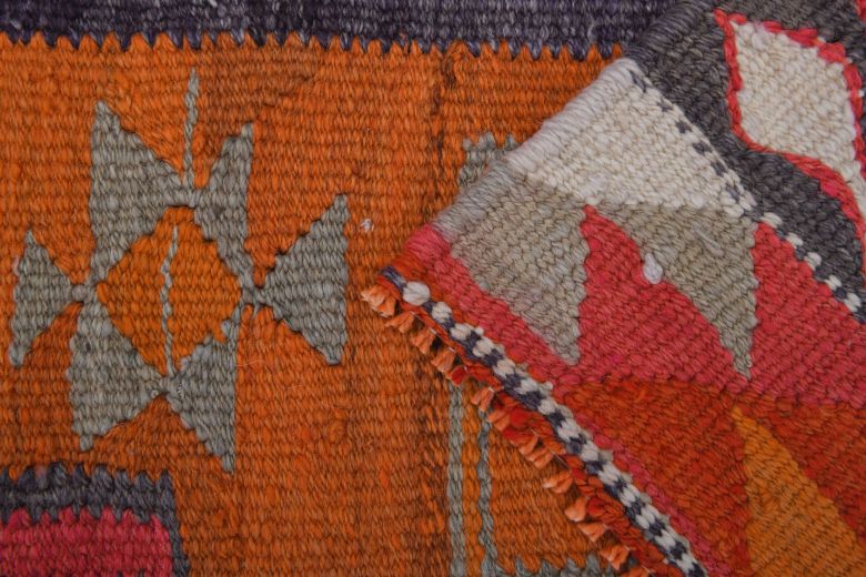 Pumpnkin Orange - Genuine Vintage Runner Rug