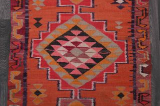 Handmade Vintage Oushak Runner Rug - Thumbnail