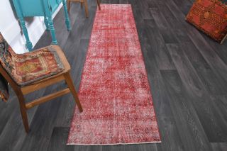 Vintage Oushak Runner Rug - Thumbnail