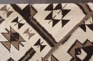 Boho Chic - White Oushak Runner Rug - Thumbnail