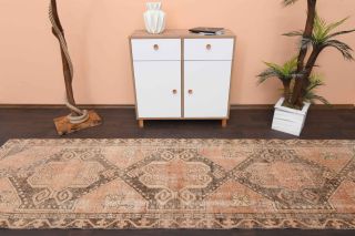 Original Oushak Runner Rug - Thumbnail