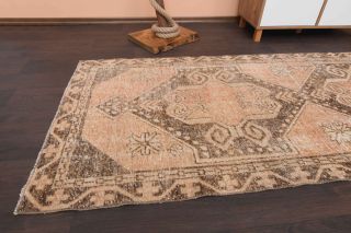 Original Oushak Runner Rug - Thumbnail